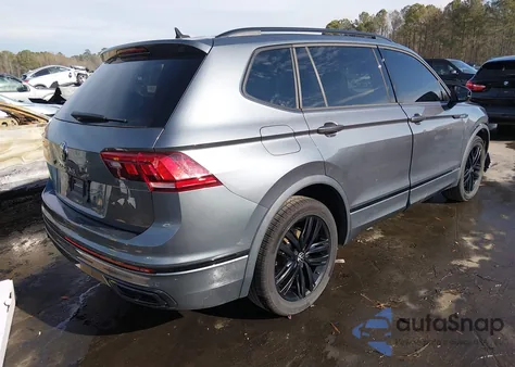 2022 Volkswagen Tiguan 2.0T Se R-Line Black from USA, damaged, VIN 3VVCB7AXXNM003425